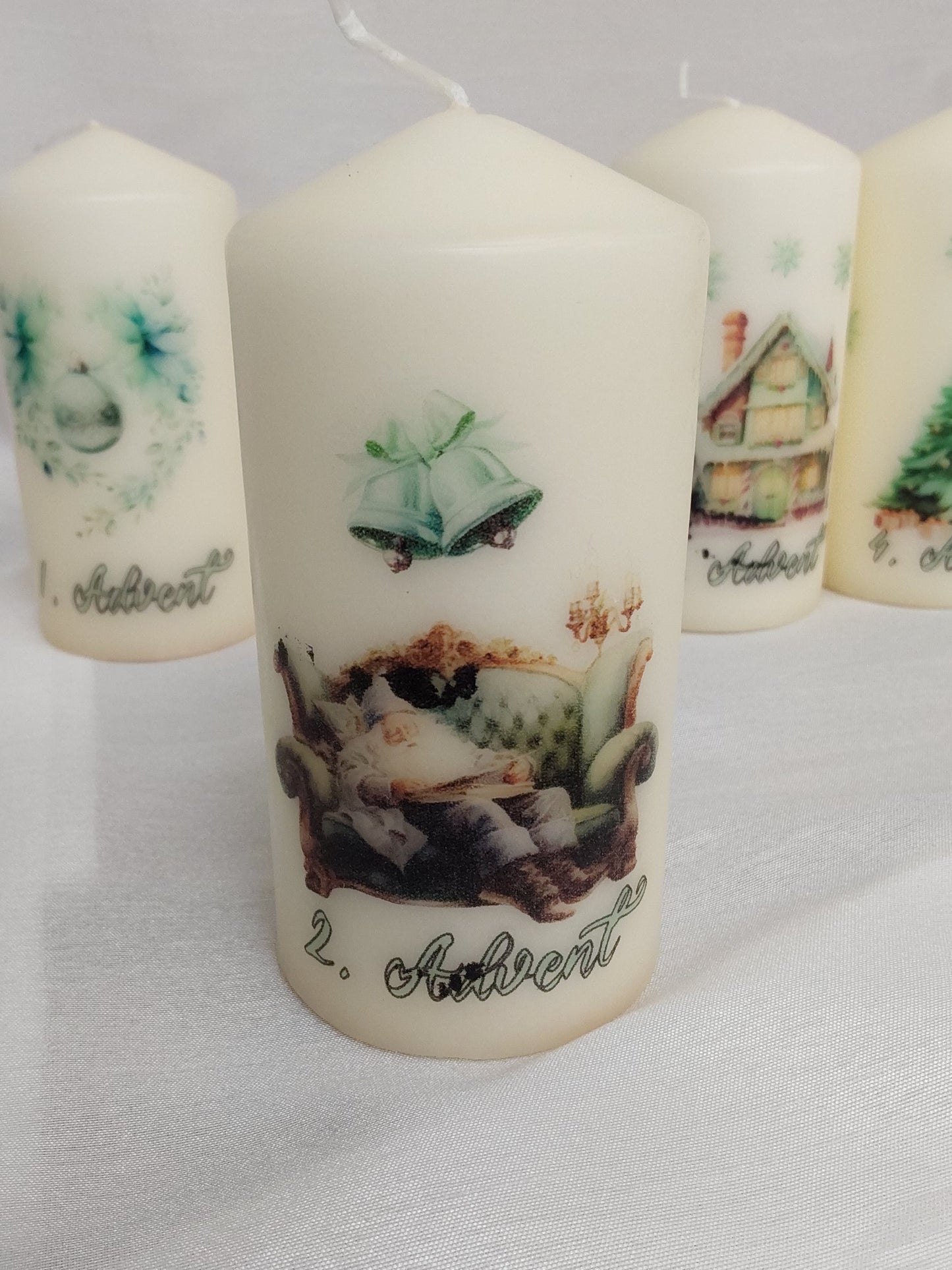 Adventskranzkerzen