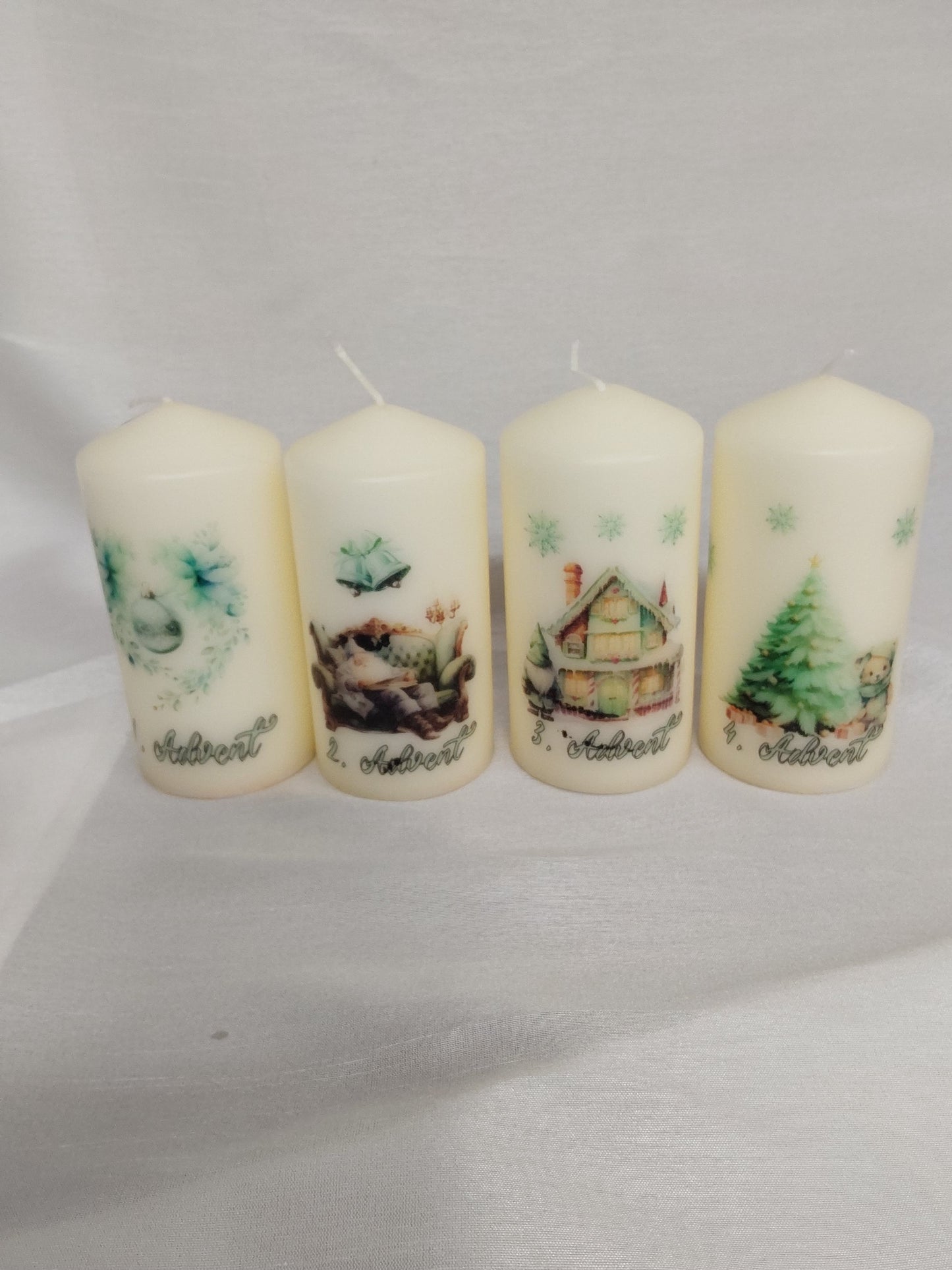 Adventskranzkerzen