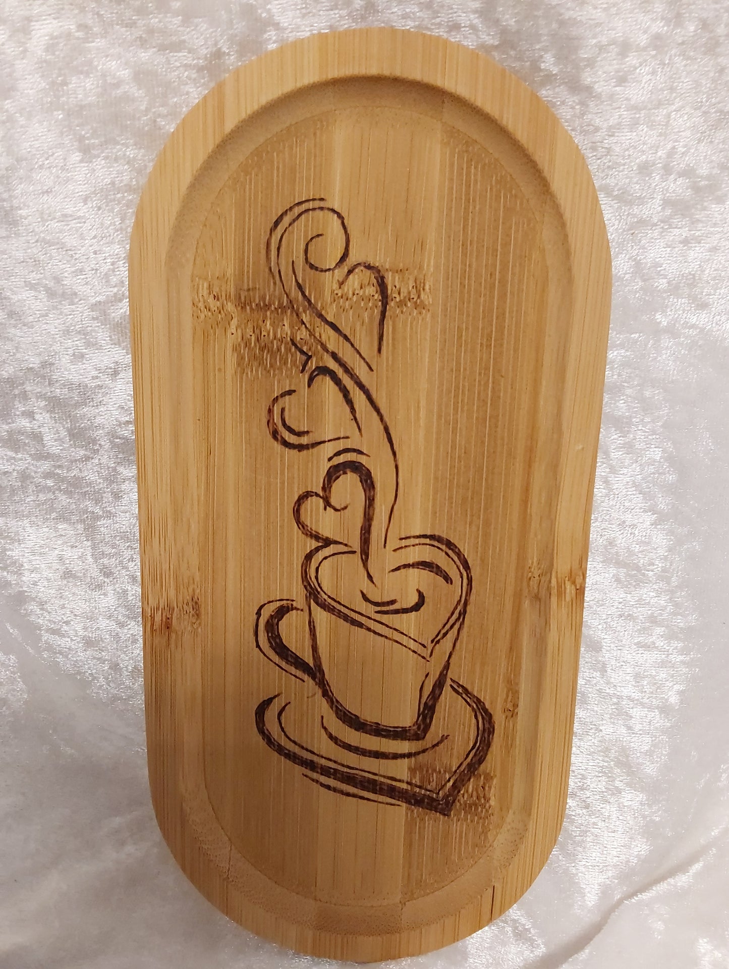 Tablett für Kaffeetasse