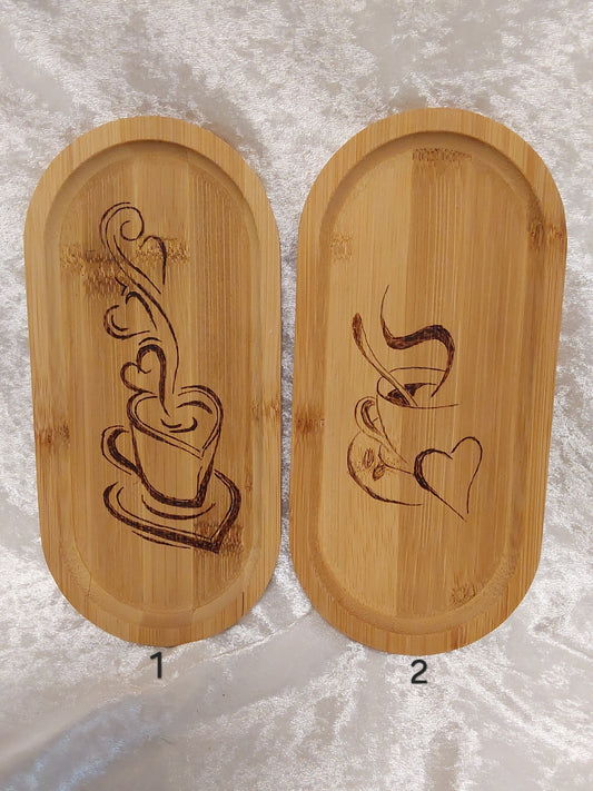 Tablett für Kaffeetasse