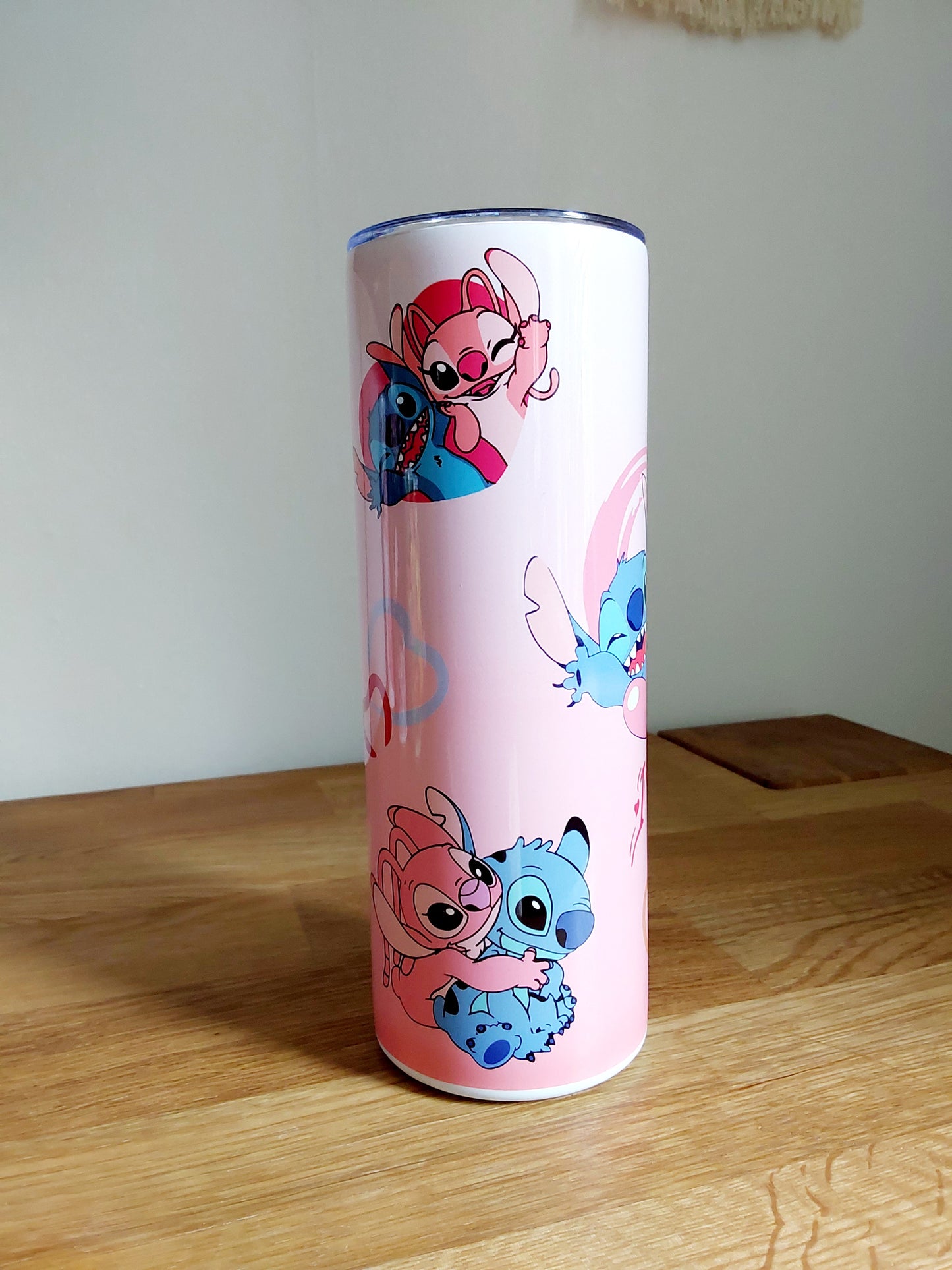 Tumbler Angel & Stitch sublimiert