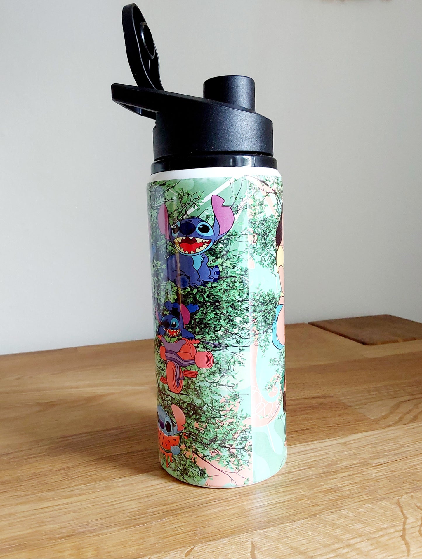 Trinkflasche Fahrradflasche Nani, Lilo, Stitch