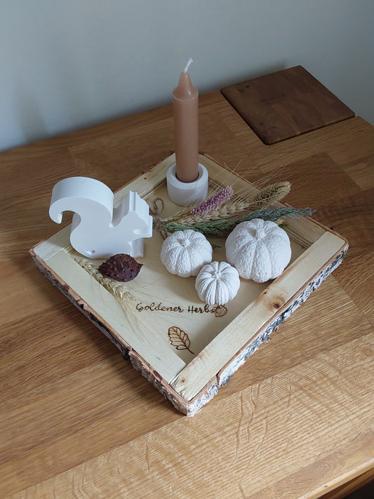 Herbst-Deko-Tablett