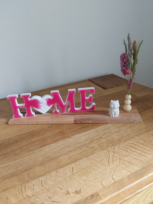 Home oder Love auf Buche