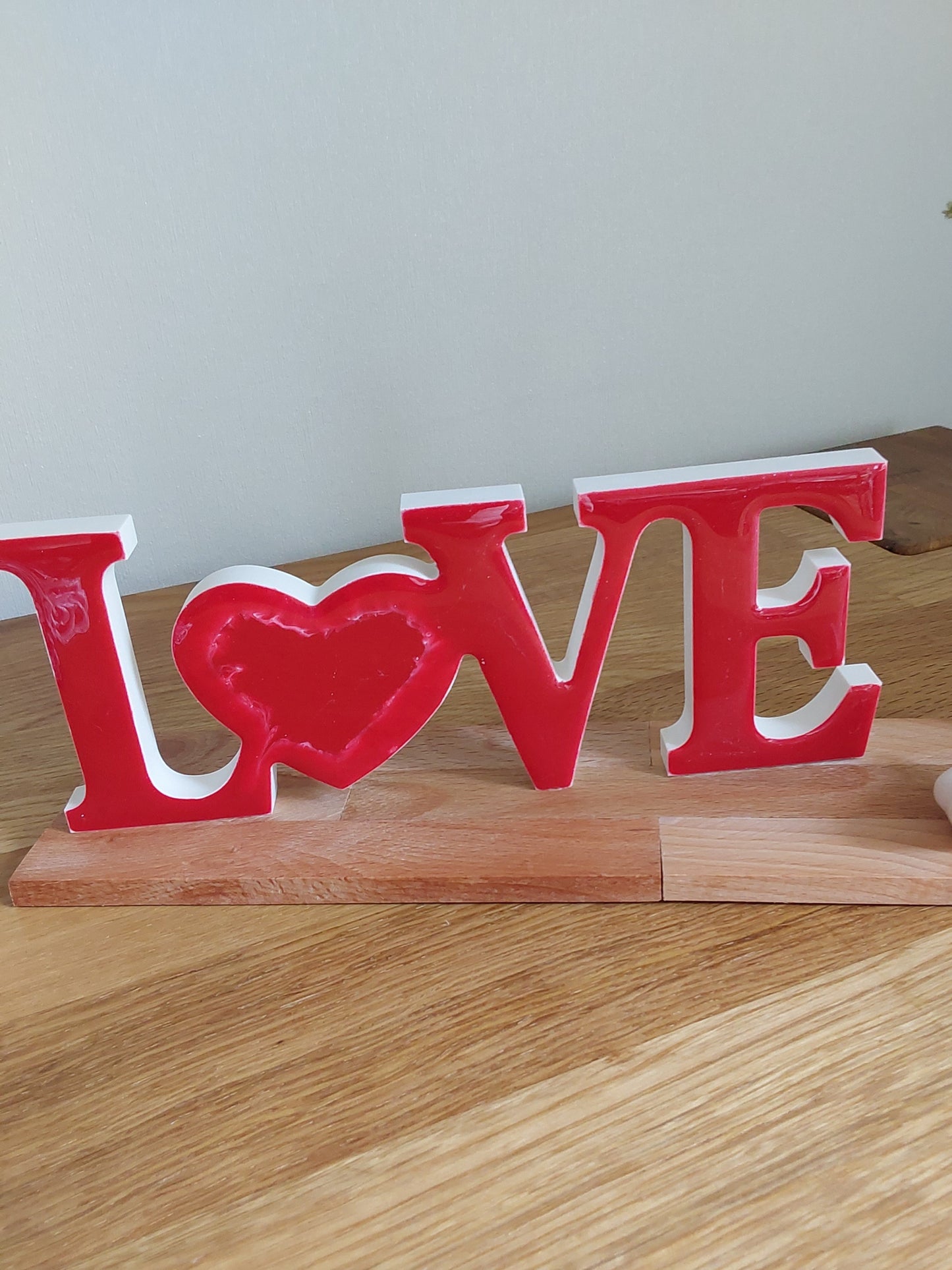 Home oder Love auf Buche