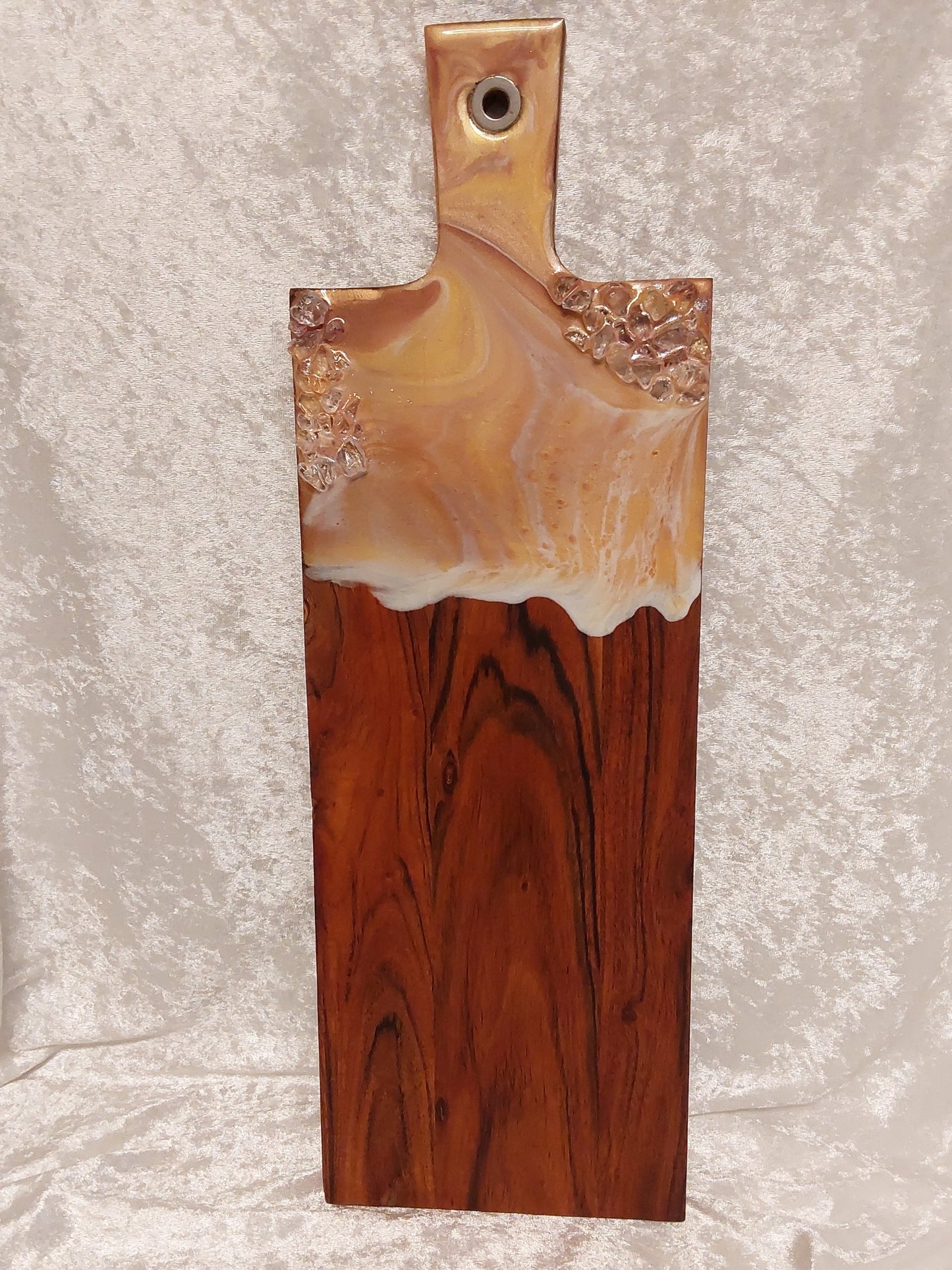 Servierbrett Groß Griff Resin