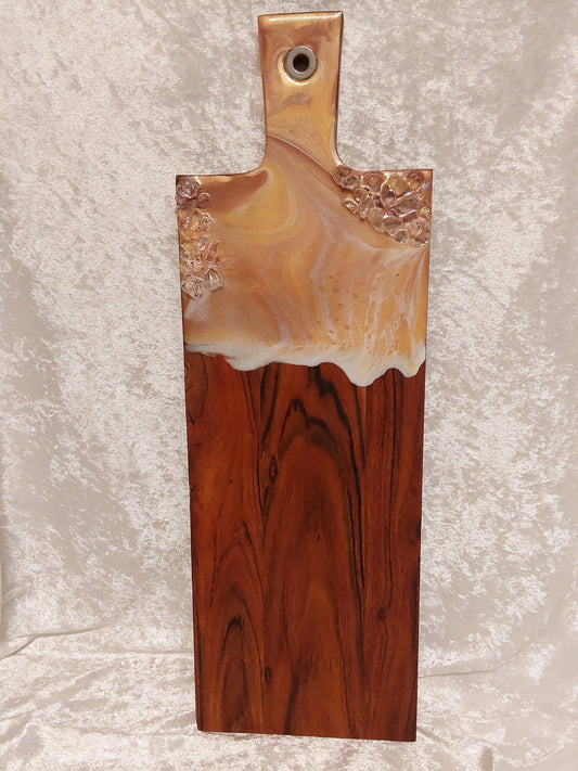 Servierbrett Groß Griff Resin