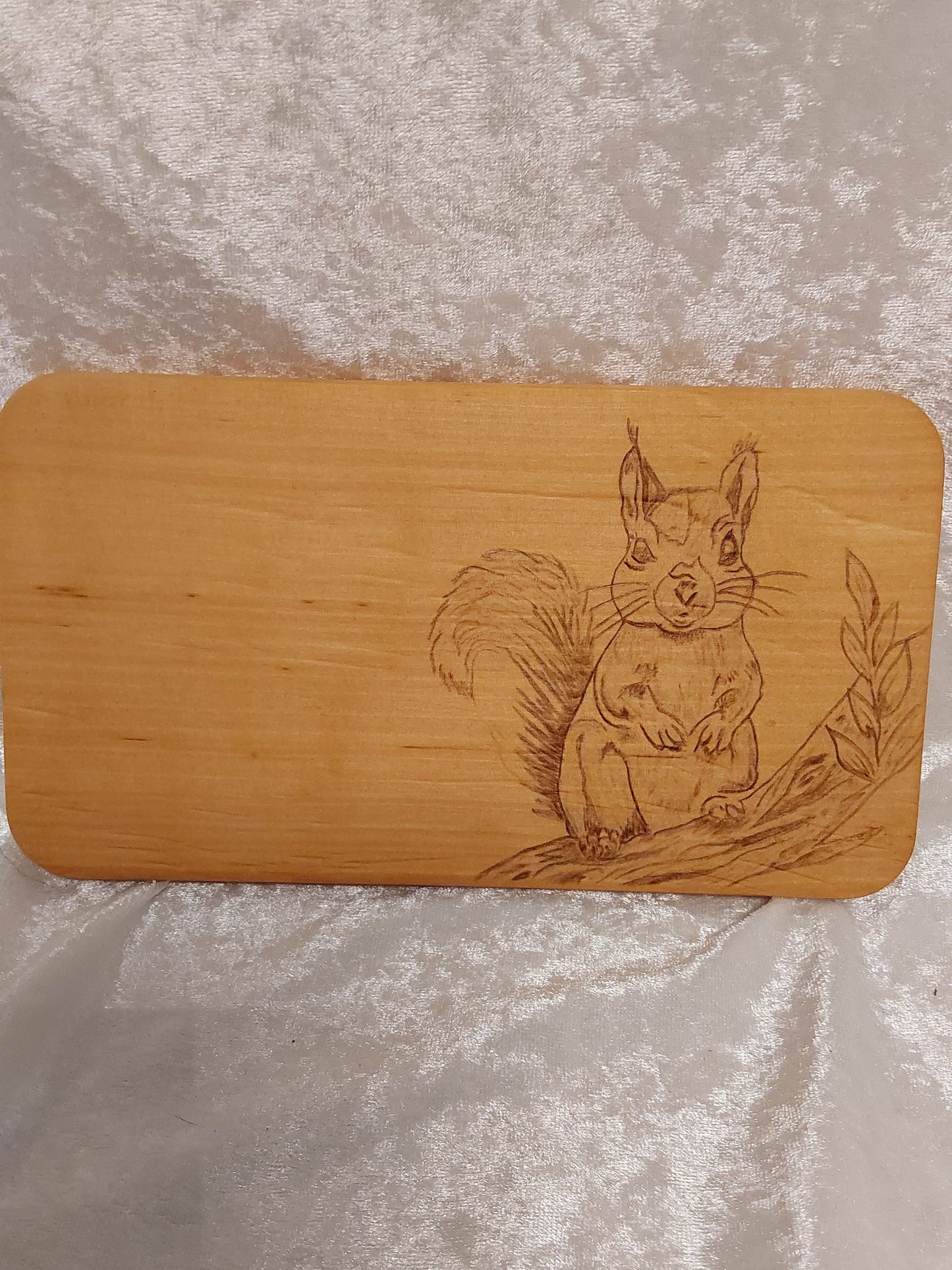 Frühstücksbrett Eichhörnchen