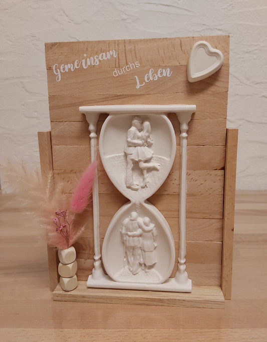 Tisch-Deko/Geschenk zur Hochzeit