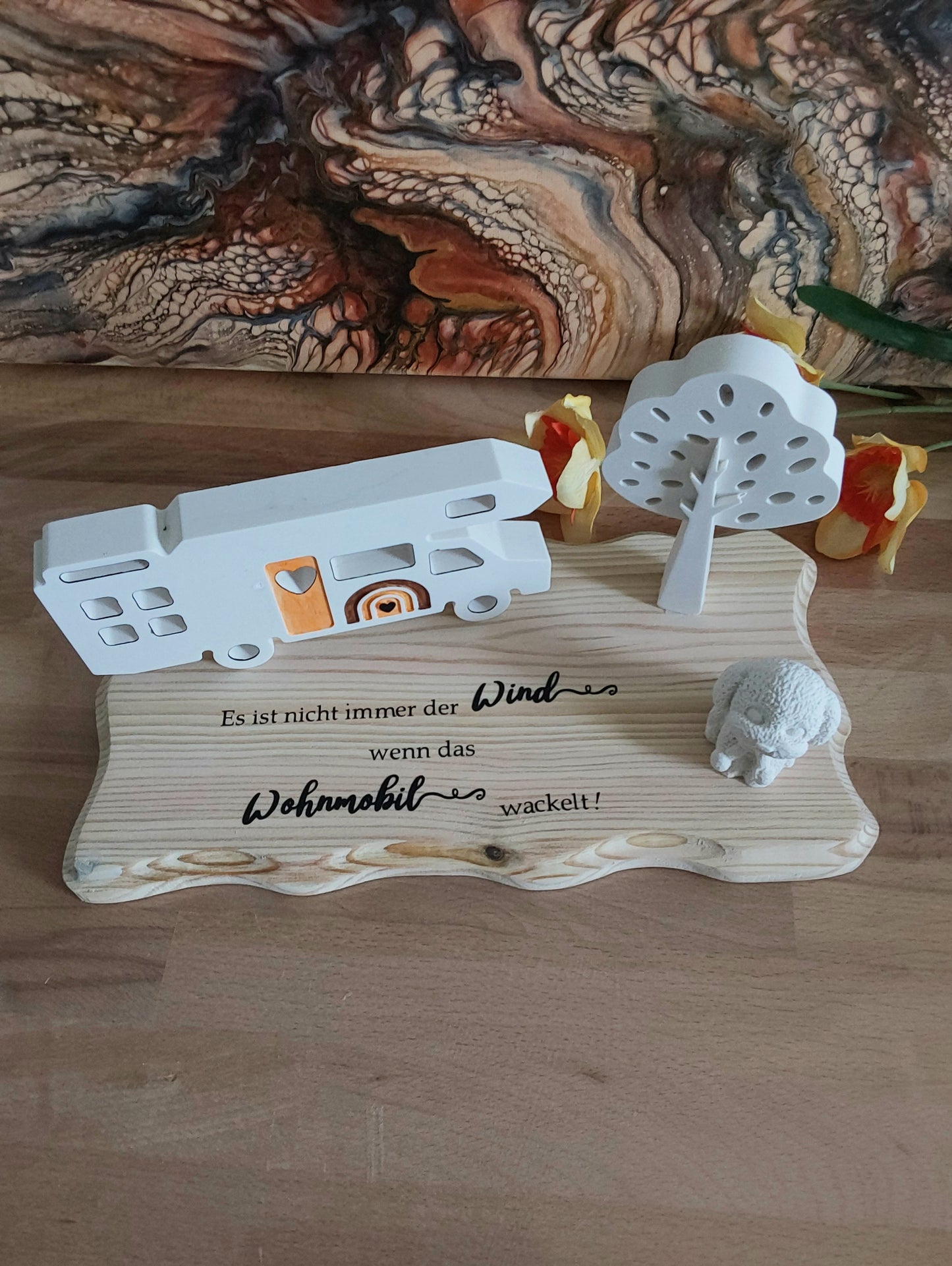 Wohnmobil Kerze Spruch 2 Varianten