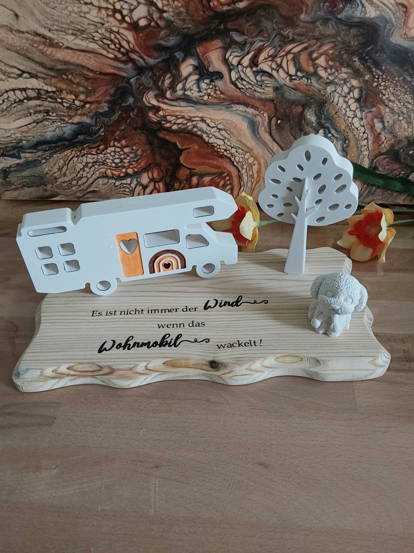 Wohnmobil Kerze Spruch 2 Varianten