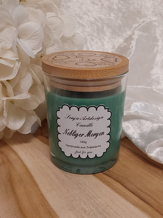 Duftkerze im Glas, Nebliger Morgen 140g