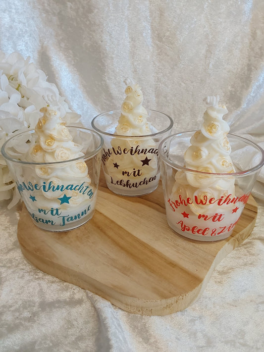 Duftender Weihnachtsbaum im Glas verschiedene Düfte