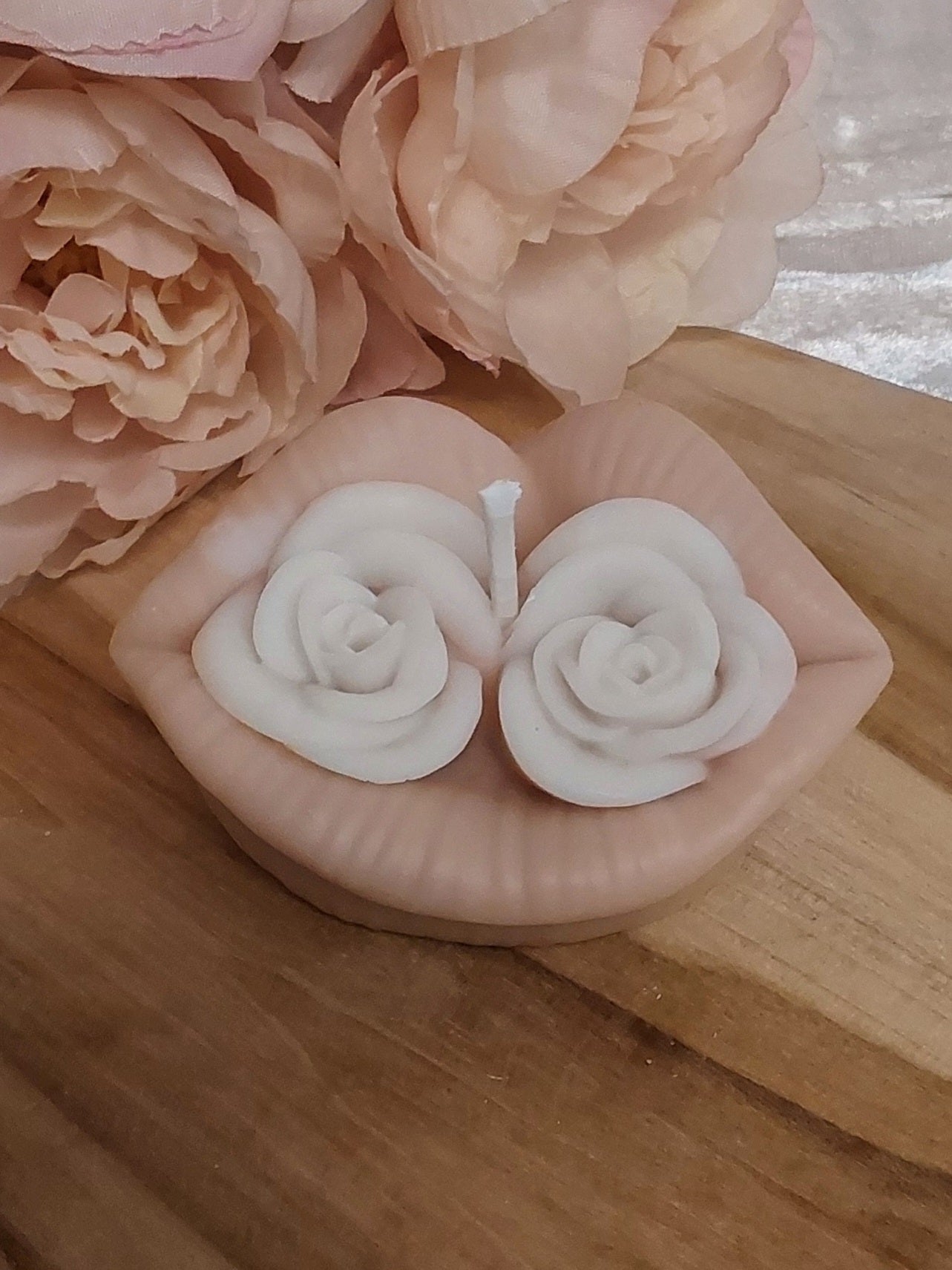 Kuss-Mund-Kerze  verschiedene Düfte