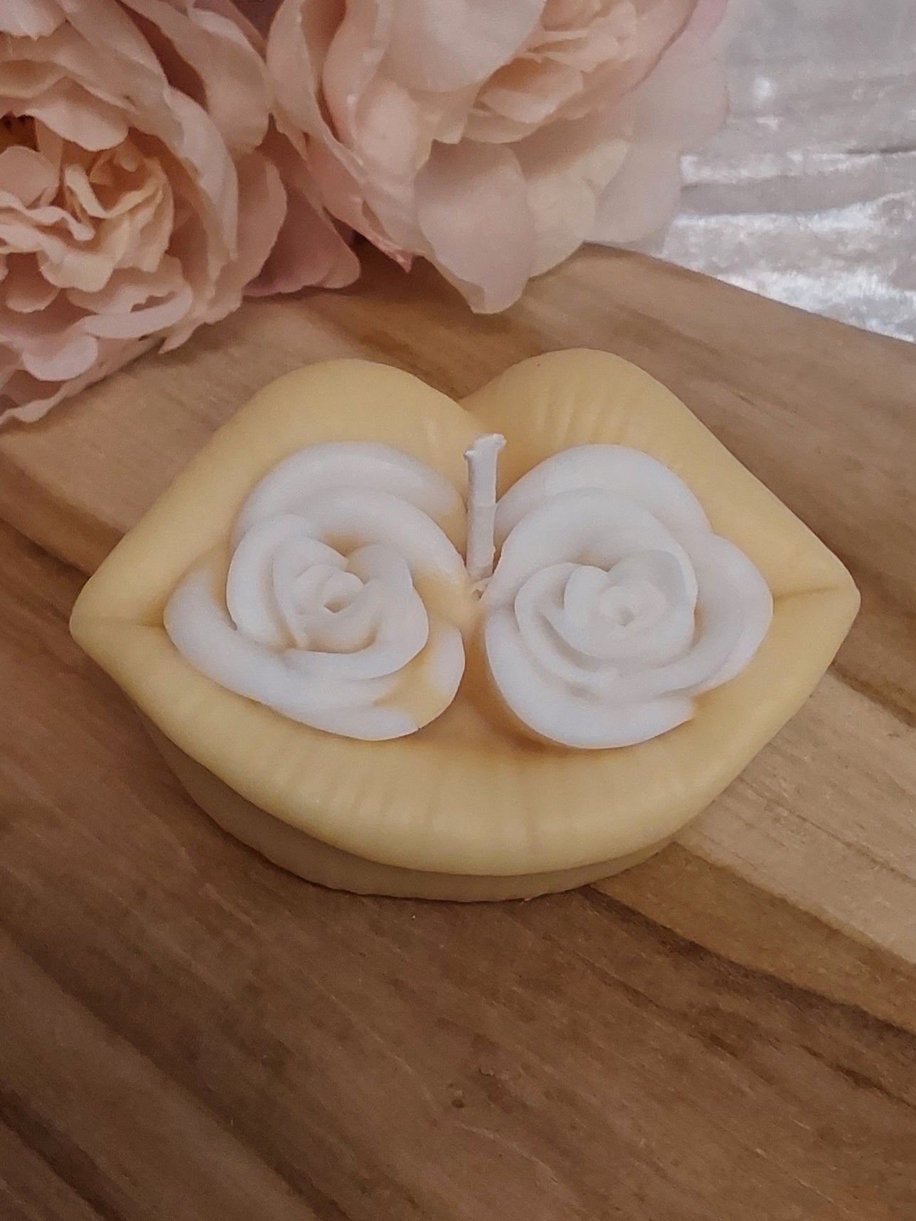 Kuss-Mund-Kerze  verschiedene Düfte