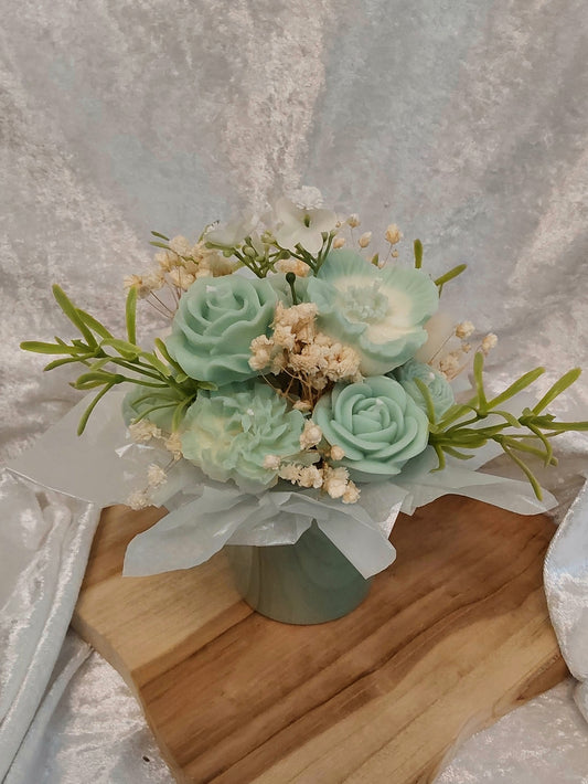 Kerzenblumen-Strauß – sonjaartdesign