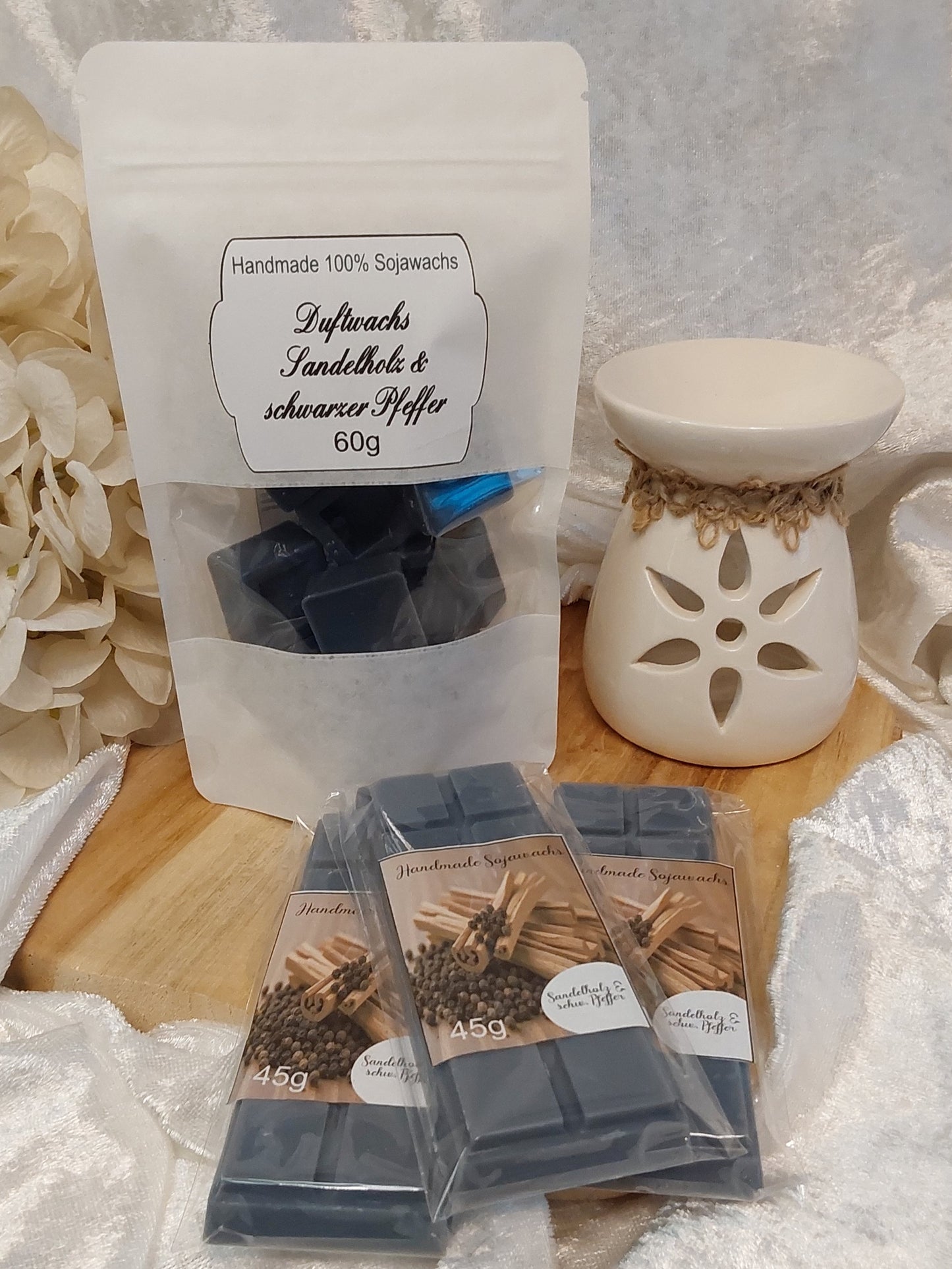 Waxmelts Sandelholz & schwarzer Pfeffer