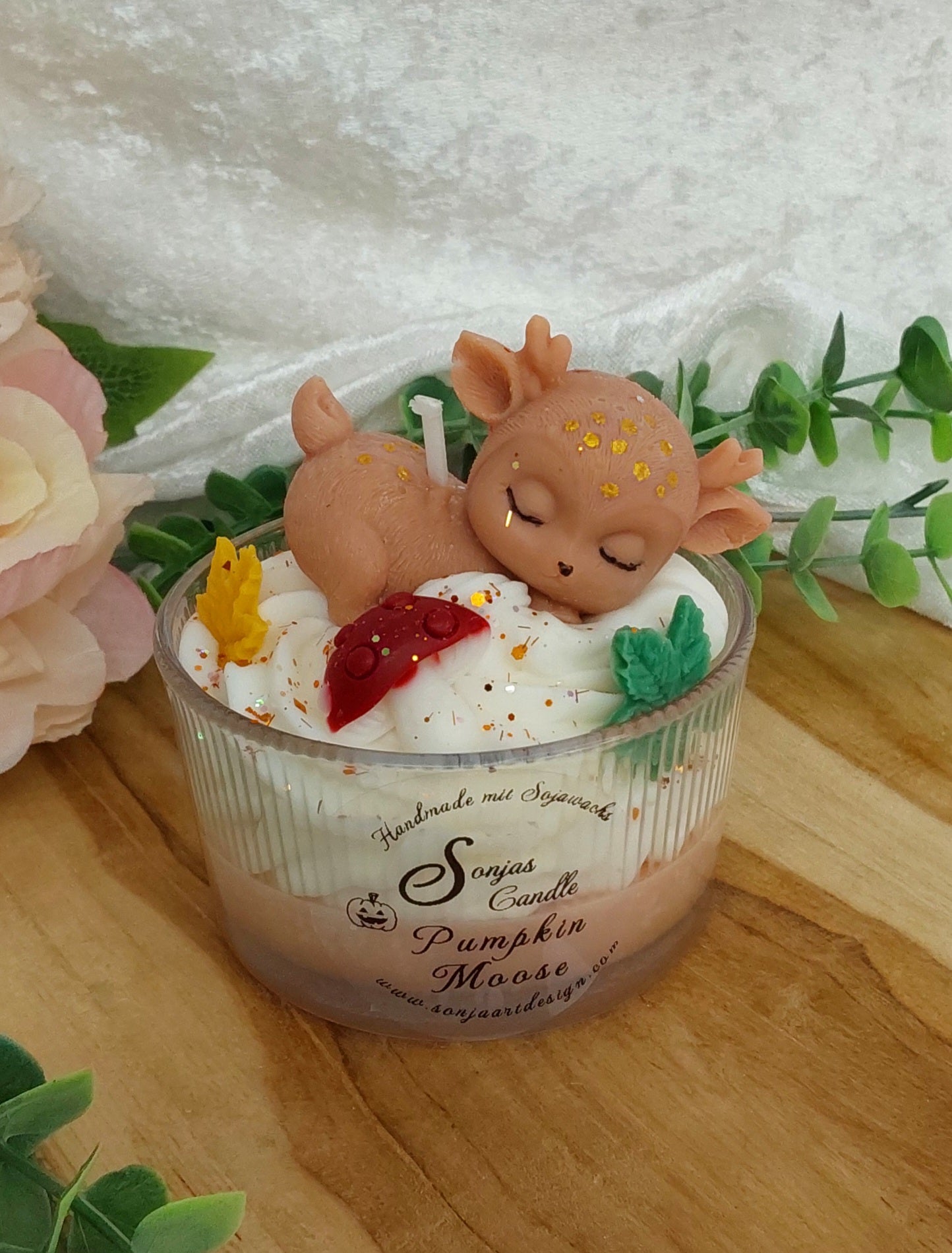 Pumpkin Moose Duftkerze 3 Designs