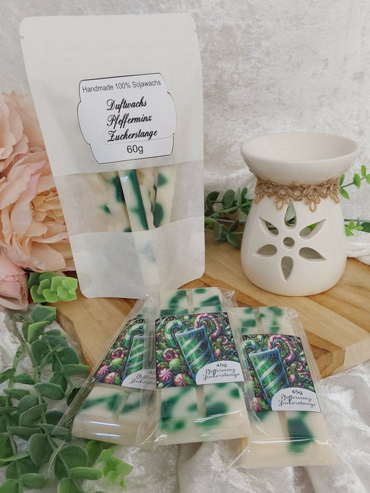 Waxmelts Pfefferminz Zuckerstange