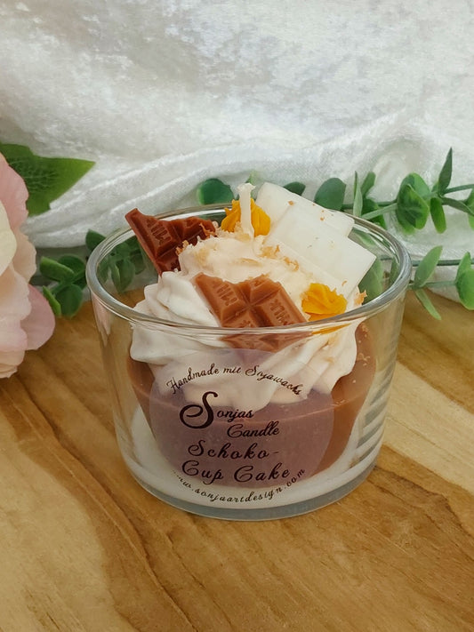 Schoko CupCake im Glas