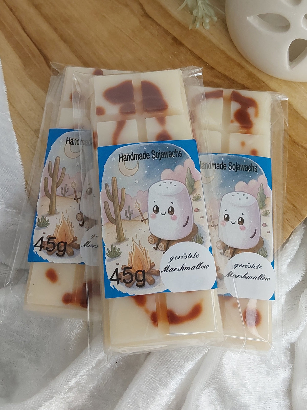 Waxmelts geröstete Marshmallow