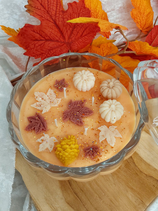Kürbiskuchen-Kürbis Duftkerze