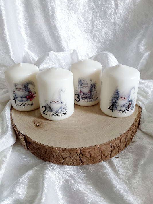 Adventskranzkerzen