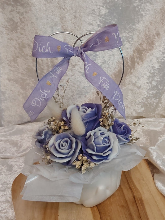 Blumenstrauß aus Kerzen