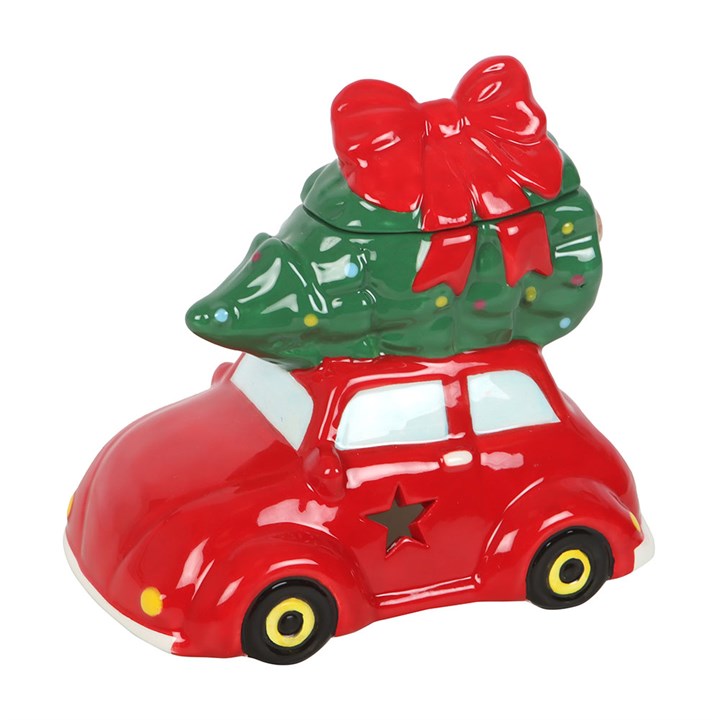 Nostalgisches Auto mit Tannenbaum Duftlampe