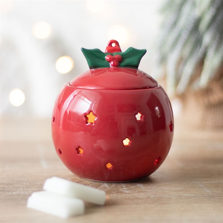 Roter Weihnachtsapfel Duftlampe