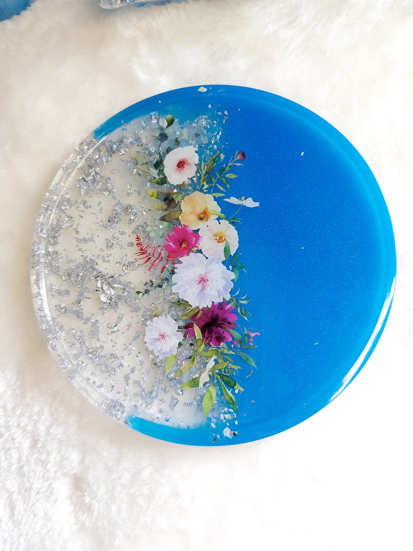 Resin Tablett Schälchen Väschen