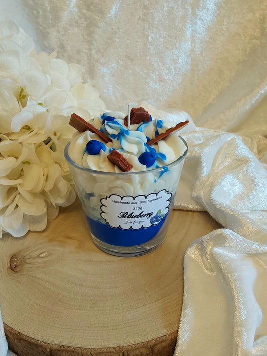Duftkerze Dessert Blaubeere 310g