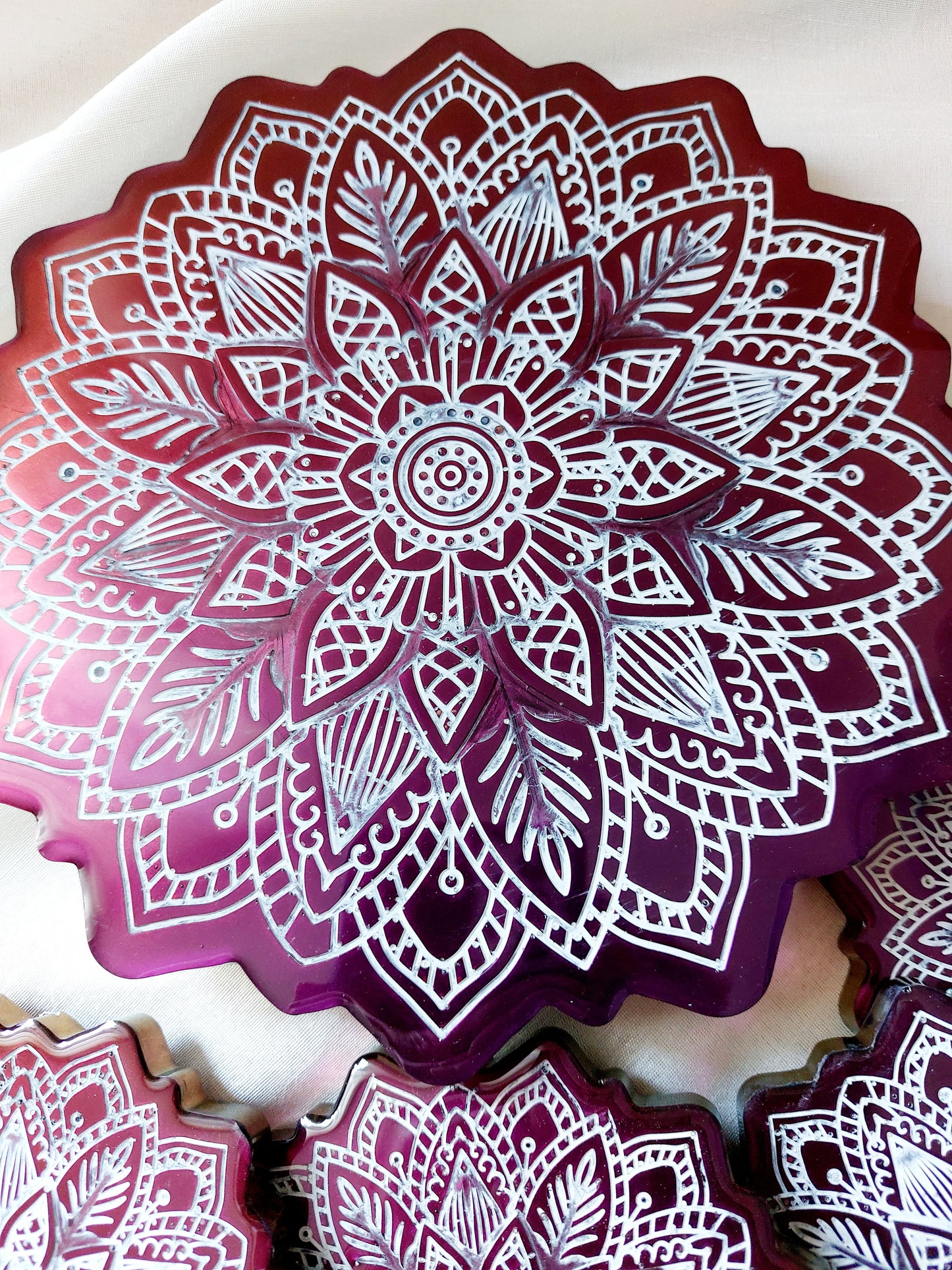 Resin Mandala Set