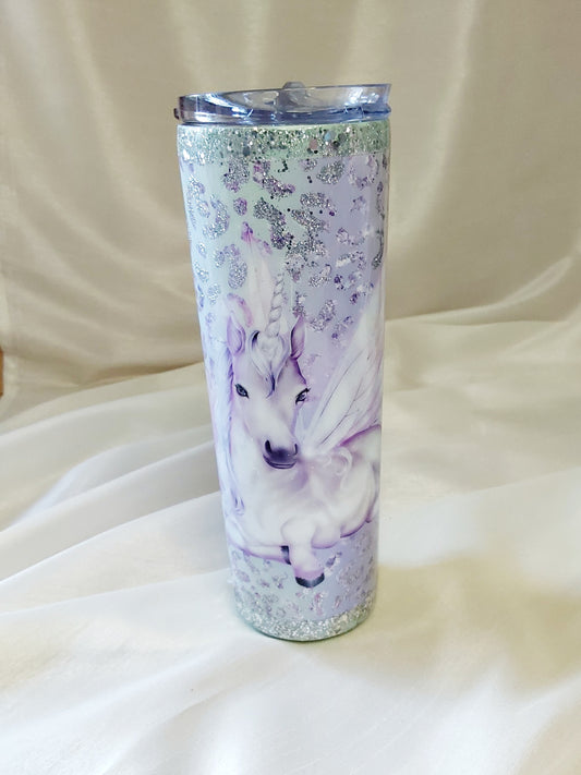 Tumbler "Einhorn" Strohhalm