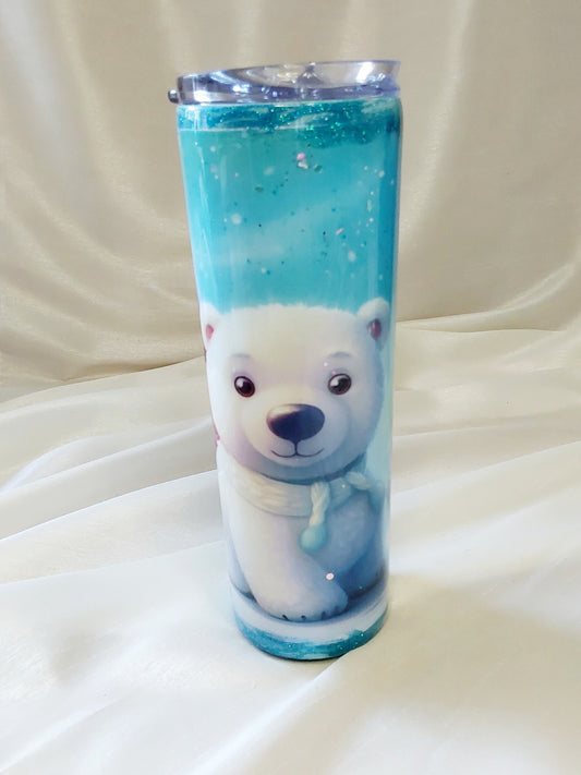 Tumbler "Bärchen" Strohhalm