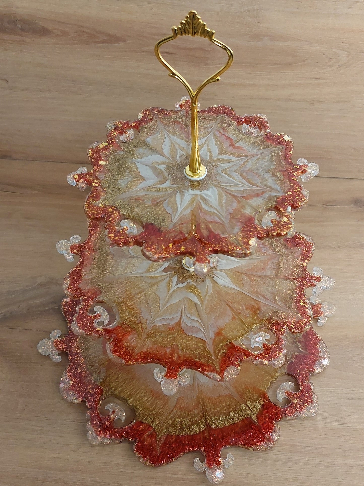 Resin Etagere 3stöckig