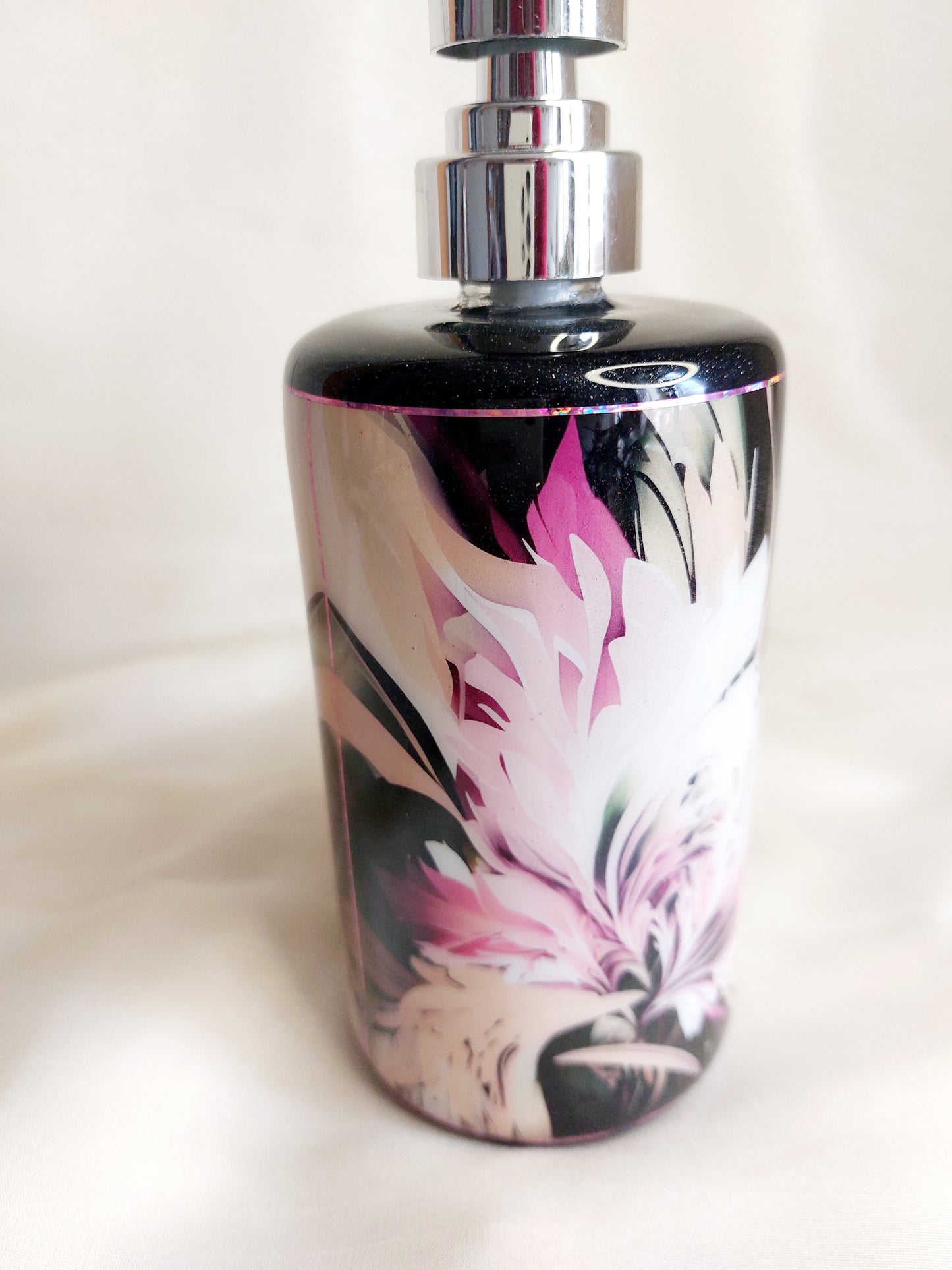 Seifenspender Glas Resin