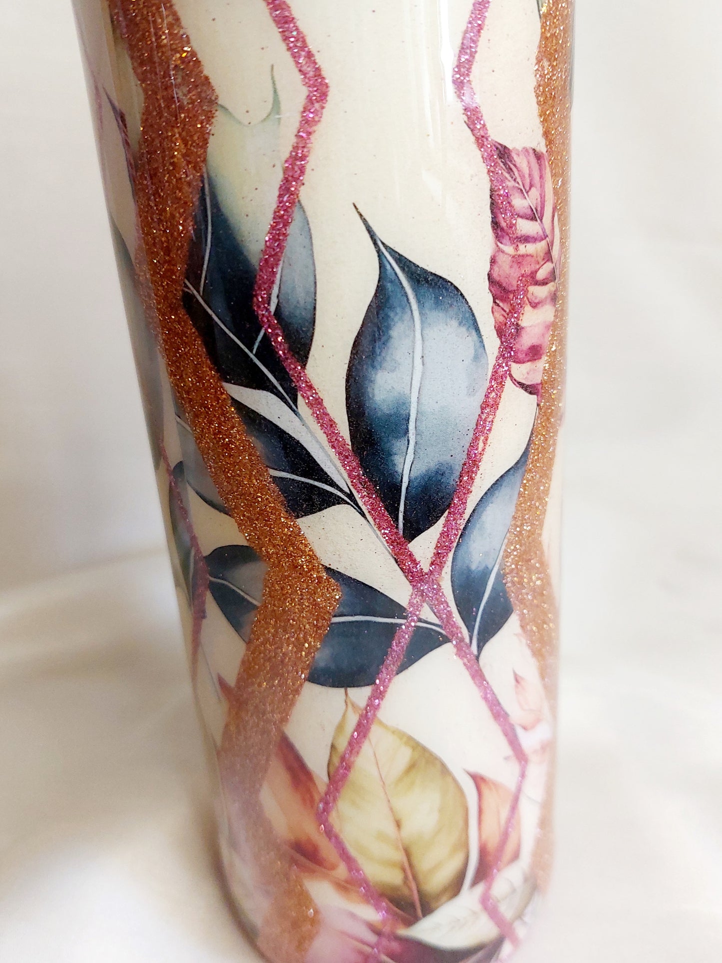 Tumbler Trinkbecher mit Strohhalm