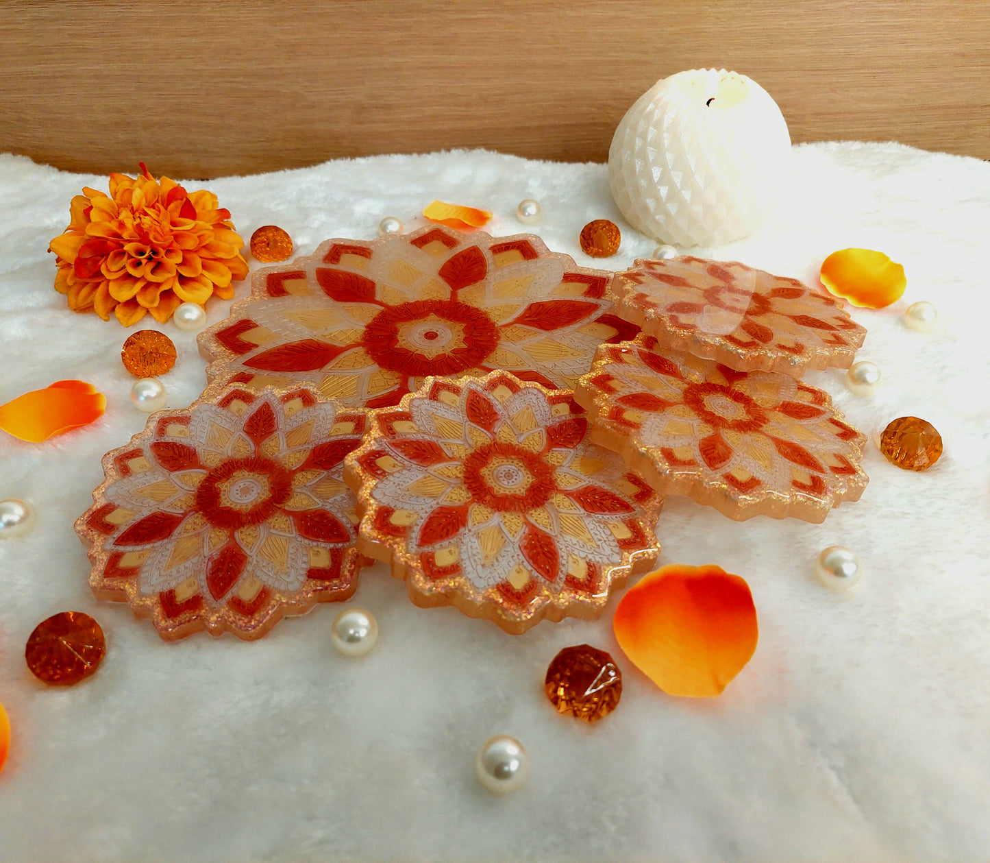 Resin Mandala Set
