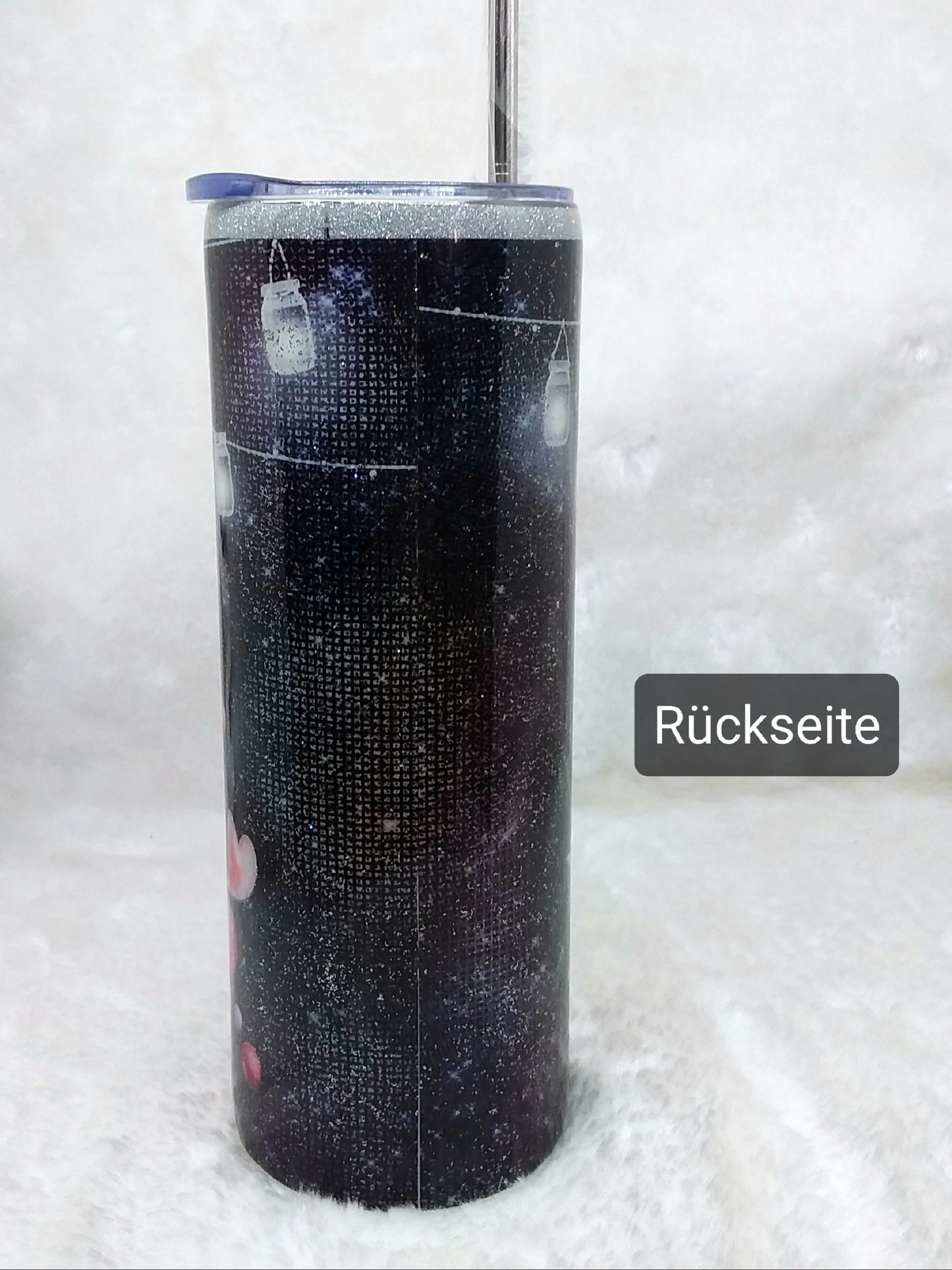 Tumbler Trinkbecher Wichtel Strohhalm