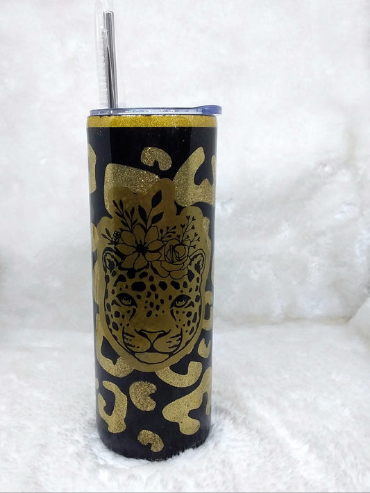 Tumbler Trinkbecher Leopard