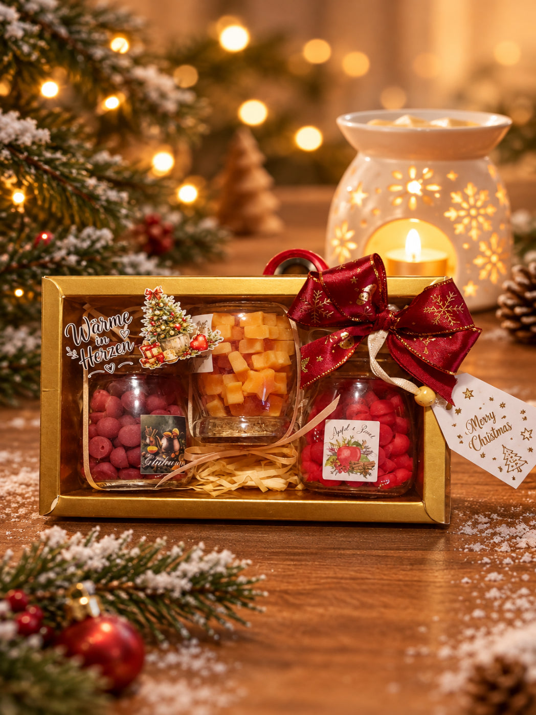 Waxmelts Geschenkbox mit 3 Düfte