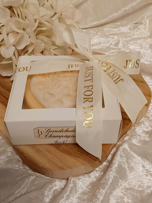 Geschenk - Herz Sprudelnder Champagner