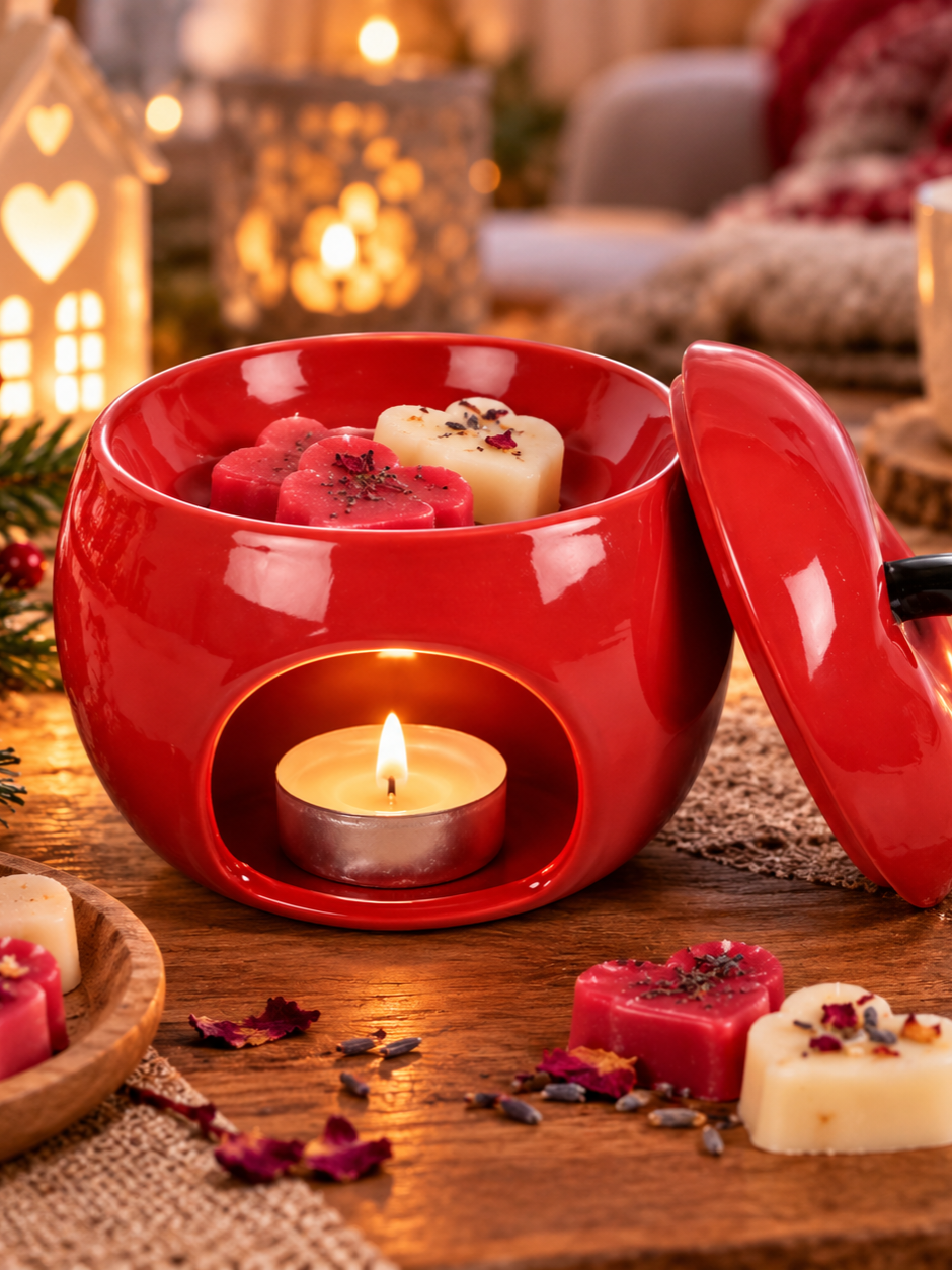 Roter Apfel Duftlampe
