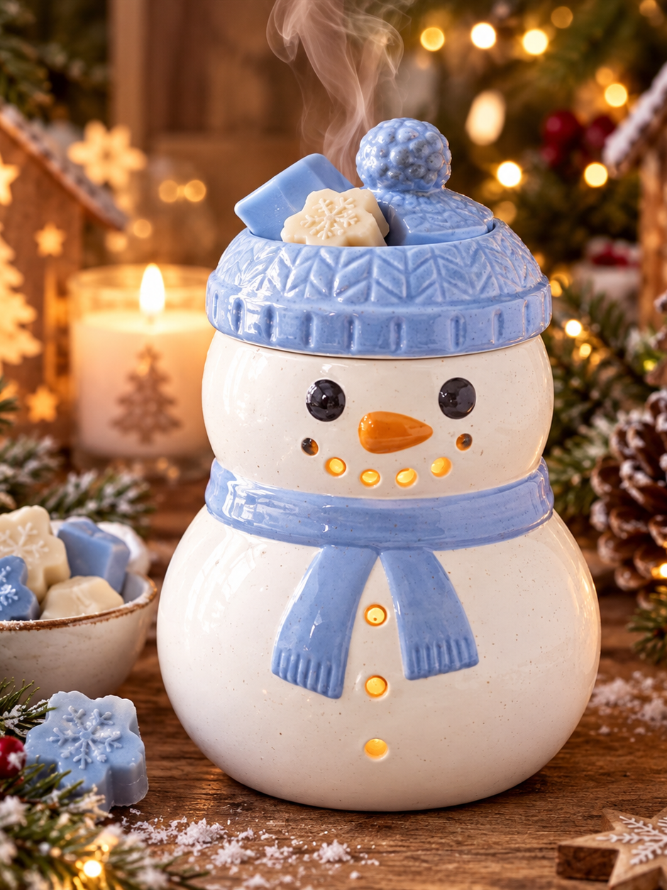 Schneemann Duftlampe